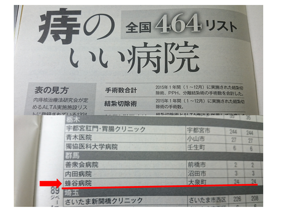 ブログ 蜂谷病院 群馬県 大泉町 病院 外科 医療法人 徹裕会